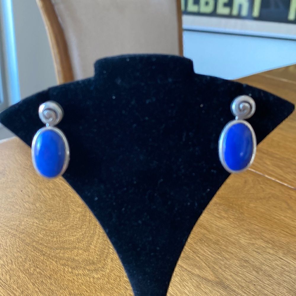 3 in 1 sterling silver earrings